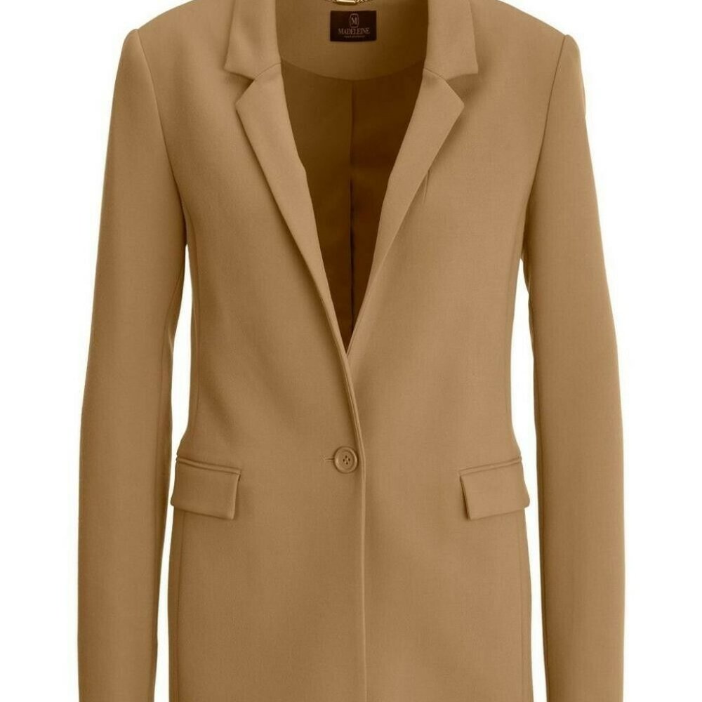 Madeleine Caramel Blazer EURO D:48 F/B:50 UK: 22 BRAND NEW (USA SIZE 18)